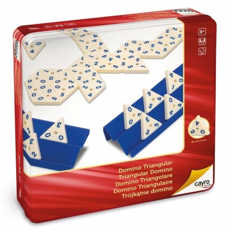 Domino Triangular Metal Box