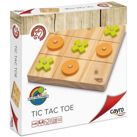 Tic Tac Toe / 3 in a Row (Fsc Wood)