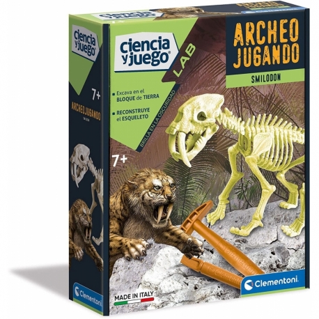 Arqueojugando Smilodon Fluorescente