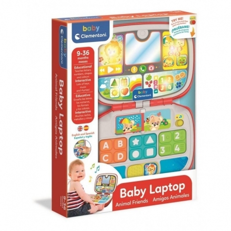 Baby Laptop Friends Animals