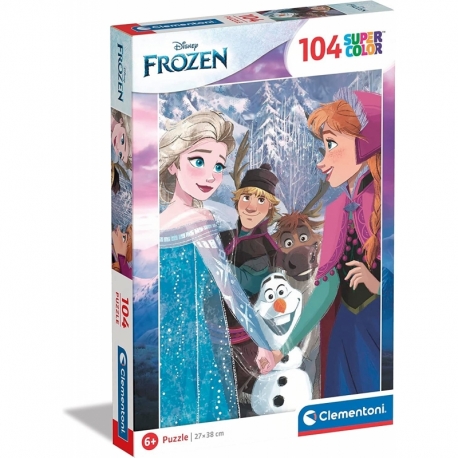 Puzzle 104 Pieces Frozen Super Color