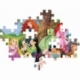 Puzzle 104 Pzas Princesas Disney Super Color