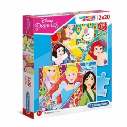 Puzzle 2X20 Preciosas Disney Pieces