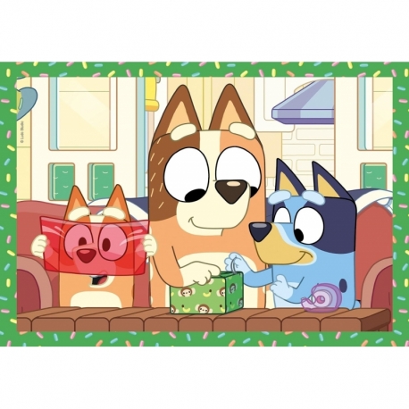 Puzzle 4 In 1 Bluey