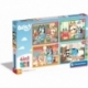 Puzzle 4 In 1 Bluey