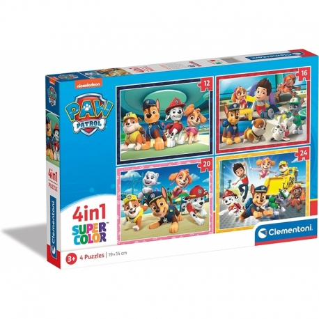 Paw Patrol 4 In 1 Puzzle
