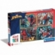 Puzzle 4 In 1 Spiderman