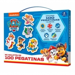 Maletin 100 Pegatinas Patrulla Canina Ludum
