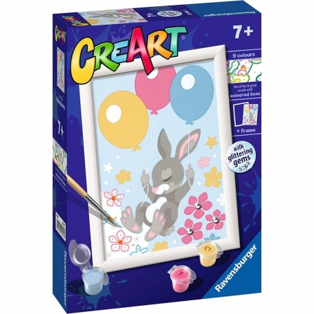 Creart Series E Classic - Rabbit With Balloons