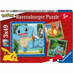 Pokemon Puzzle 3X49 Pieces