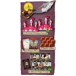 Tiny Epic Pirates – Kickstarter Deluxe Promo – Crimson Silver de Gamelyn Games