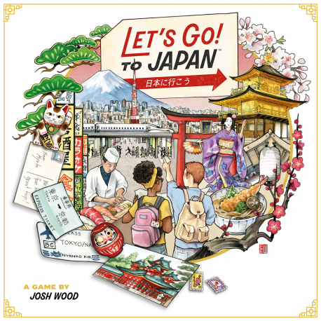 Let's Go! To Japan (English) board game by Alderaz Ent.