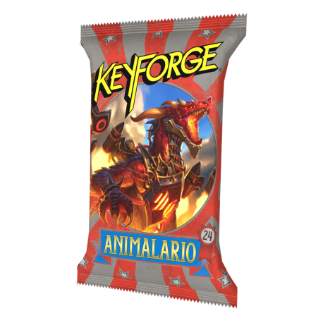 Animalario expansion pack for the Ghost galaxy Keyforge card game