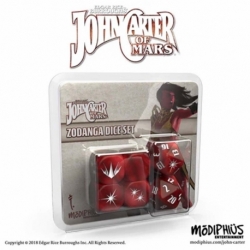 John Carter of Mars RPG Zodanga Dice Set