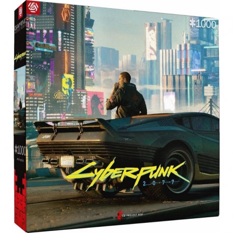 Cyberpunk 2077 Mercenary on the Rise Puzzle 1000