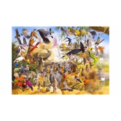 The Wildlife Coll Prairie and Desert 1000 pcs (English/German)