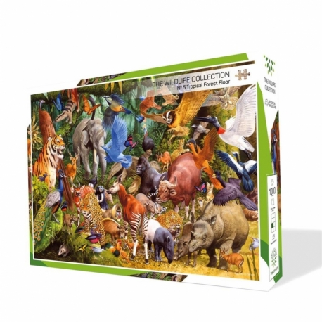 The Wildlife Coll Tropical Forest Floor 1000 pcs (English/German)