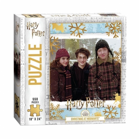 Harry Potter Christmas At Hogwarts Puzzle 550 pcs (English)