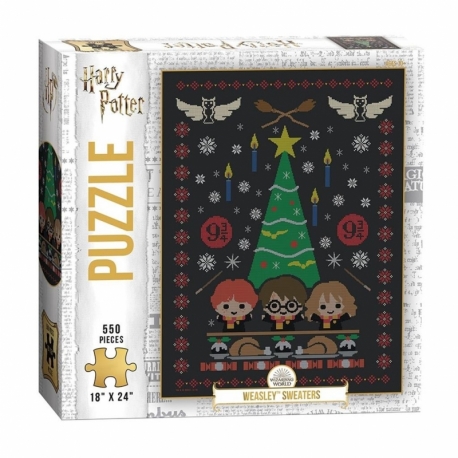 Harry Potter Weasley Sweaters Puzzle 550 pcs (English)