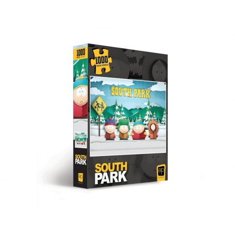 South Park Paper Bus Stop Puzzle 1000 pcs (English)