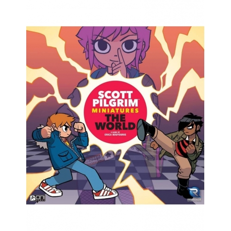 Scott Pilgrim Miniature Game Unpainted mini's (English)