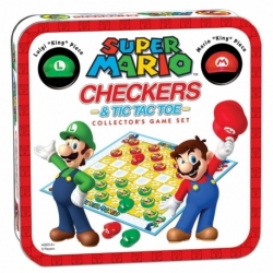 Super Mario Checkers & Tic Tac Toe (English)