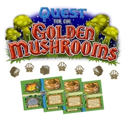 Tiny Epic Quest – Kickstarter Deluxe Promo – Quest for the Golden Mushrooms