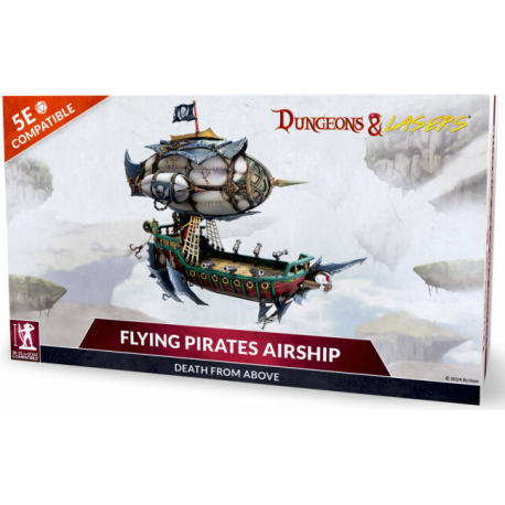 Flying Pirates Airship - Dungeons & Lasers (English)