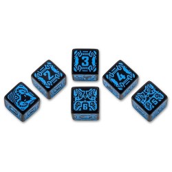 QW SHADOWRUN SPELLCASTER DICE SET (6)