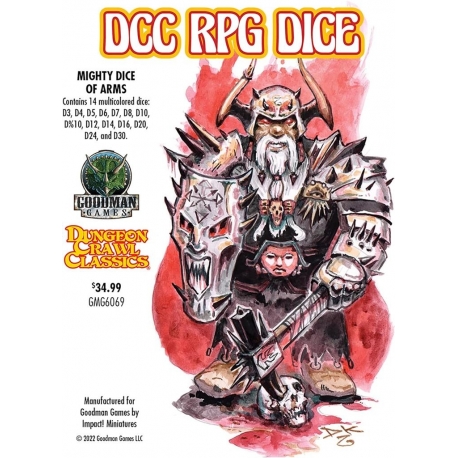 DCC Dice Mighty Dice of Arms (English)