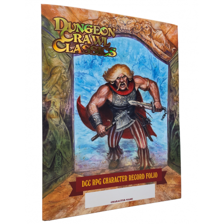 DCC RPG Character Record Folio (English)