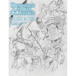 DCC RPG 79 Frozen In Time Sketch Cover (English)
