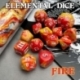 DCC RPG Dice Set Elemental Dice Fire (English)