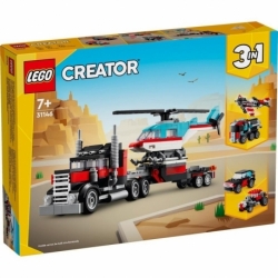 Platform Truck With Helicopter