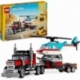 Platform Truck With Helicopter