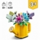 Flowers in watering can
