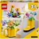 Flowers in watering can