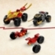 Lego Ninjago Car and Motorcycle Battle of Kai and Ras.