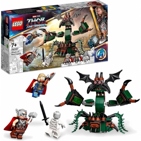 Lego Superheroes Marvel Attack on New Asgard