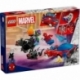 Spider-Man and Venomized Green Goblin Racing Car