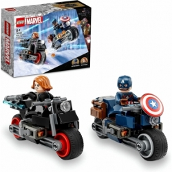 Lego Marvel Black Widow and Captain America Motorcycles