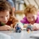 Lego Marvel Black Widow and Captain America Motorcycles