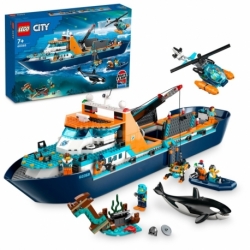 LEGO 60368 Exploradores del Ártico Barco