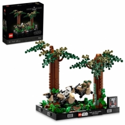 LEGO 75353 Speeder Duel Diorama at EndorTM.™
