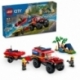 LEGO 60412 4x4 Fire Truck with Rescue Boat