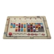 Goods Organizer for Age of Steam. Acrylic Overlay - 1 Piece from BG Expansions