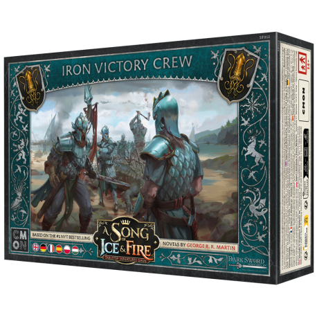 Expansión Tripulación del Victoria de Hierro del juego de miniaturas Canción de Hielo y Fuego de Cool Mini or Not