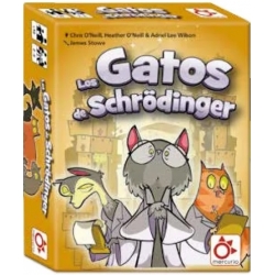 Juego de cartas Los Gatos de Schrodinger de Mercurio Distribuciones