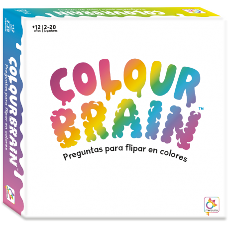 Color Brain board game by Mercurio Distribuciones