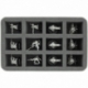 Feldherr Half-Size Case 50 for 28 mm figures - 12 miniatures